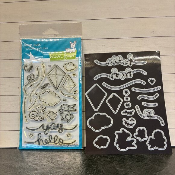 Lawn Fawn Stamps an Dies Yay Kites - Picture 1 of 2